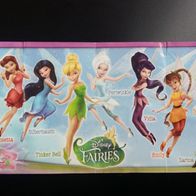 Ü - Ei Beipackzettel Disney Fairies -Tinker Bell u. d. Piratenfee FF 181 - k- klein