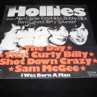 The Hollies - The Day That Curly Billy... Single 1973