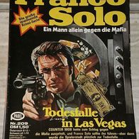 Franco Solo (Pabel) Nr. 209 * Todesfalle in Las Vegas* RAR