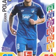 TSG Hoffenheim Topps Trading Card 2017 Eugen Polanski Nr.153