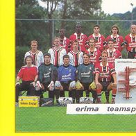 SC Freiburg Panini Sammelbild 1997 Mannschaftsbild 1 Bildnummer 278