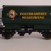 Roco HO Bierkesselwagen der DB - Postbrauerei Nesselwang (AB17)