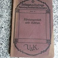 Nibelungenlied UND GUDRUN Velhagen & Klasing 1923 Sammlung Schulausgaben