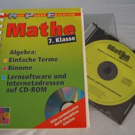 Mathe 7. Klasse - Algebra Lernsoftware und Internetadressen auf CD-ROM