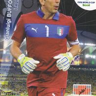 Panini Trading Card Fussball WM 2014 Gianluigi Buffon Italien