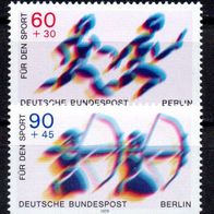 Berlin 1979 Mi. 596-597 * * Sporthilfe Postfrisch (br2733)