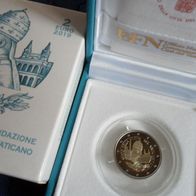 Vatikan 2019 2 Euro Gedenkmünze PP - Vatikanstaat