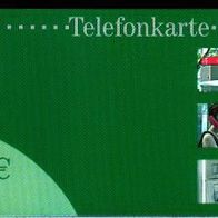 Telefonkarte (grün) versch. Ausgaben (reinsehen!)