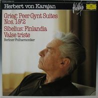 signature - Grieg, Sibelius - Herbert von Karajan- Berliner Philharmoniker-LP