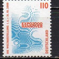 Bund BRD 1998, Mi. Nr. 2009 A, EXPO 1999 Hannover, postfrisch #16486