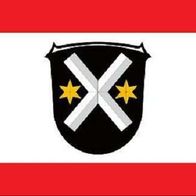 U24 Bootsflagge Lampertheim - Premium 20x30 Cm Polyester Flagge