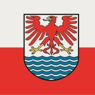 KÖNIGSBANNER Flagge „Oberbergischer Kreis“ – 100 X 150 Cm, Doppelt Gesäumt, Made In Germany