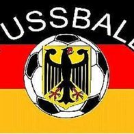 Deutschland-Flagge 150x90 Cm - Fußball-Fanartikel, Wetterfest Mit Metallösen