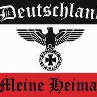 1697 Fahne Flagge Kaiserreich Deutschland Meine Heimat mein Vaterland 150 x 90 