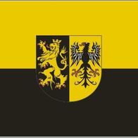 U24 Drapeau De Vogtland - 150 X 40 Cm - Qualité Supérieure