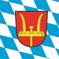 KÖNIGSBANNER Flagge Oldenburg In Holstein – 100x150 Cm, Hissflagge Doppelt Gesäumt, Made In Germany, Wetterfest