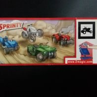 Ü - Ei Beipackzettel Quad Rennen DC 063