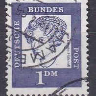 Bund 1961, Nr.361, gestempelt, MW 0,30€