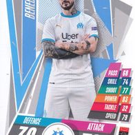 Olympique Marseille Topps Trading Card Champions League 2020 Dario Benedetto MAR9