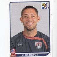 Panini Fussball WM 2010 Clint Dempsey USA Nr 216