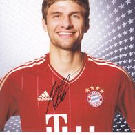 Bayern München Autogrammkarte Thomas Müller
