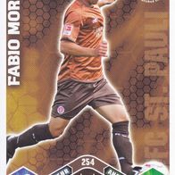 FC St. Pauli Topps Trading Card 2010 Fabio Morena Nr.254