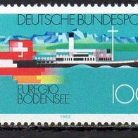 Bund BRD 1993, Mi. Nr. 1678, Euregio Bodensee, postfrisch #16664