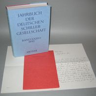 Jahrbuch der Deutschen Schillergesellschaft Nr. 36 - 1992