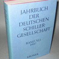 Jahrbuch der Deutschen Schillergesellschaft Nr. 41 - 1997