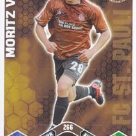 FC St. Pauli Topps Match Attax Trading Card 2010 Moritz Volz Nr.266