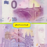 0 Euro Schein Pont Adolphe Adolphe Breck REPP 2017-1 offiziell ausverkauft Nr 4823