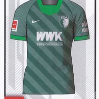 FC Augsburg Topps Sammelbild 2020 Auswärtstrikot Bildnummer 28