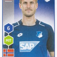 TSG Hoffenheim Topps Sammelbild 2017 Havard Nordtveit Bildnummer 131