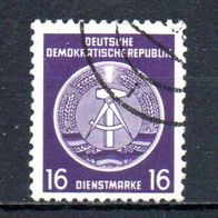 DDR Dienstmarken Nr. 7 gestempelt (1931)