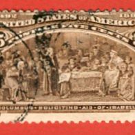 USA 1893 Kolumbus - Weltausstellung Mi.77 sauber gest.
