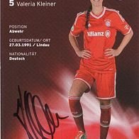 Valeria Kleiner - AK FC Bayern München Frauen 13/14 -