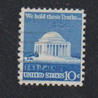 USA Freimarke " Jefferson Denkmal " Michelnr. 1127 o