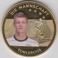 Toni Kroos koloriert Medaille Deutsche Nationalmannschaft Gold - Edition MDM 2020