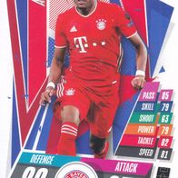 FC Bayern München Topps Trading Card Champions League 2020 David Alaba BAY6
