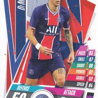 Paris Saint Germain Topps Trading Card Champions League 2020 Angel di Maria PSG14