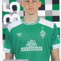 Werder Bremen Topps Sammelbild 2018 Maximilian Eggestein Bildnummer 41