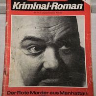 Bastei Kriminal (Bastei) Nr. 746 * Der Rote Marder aus Manhattan* FRED PARKER