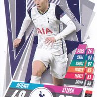 Tottenham Hotspur Topps Trading Card Champions League 2020 Heung-Min Son TOT15