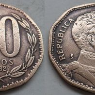 Chile 50 Pesos 1982 ## Kof10