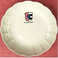 Porzellan-Teller mit Kreis Groß-Gerau Wappen / Aufschrift - von Kaiser Porzellan