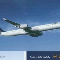 AK Lufthansa Airbus A340-600, fast wie neu 2006 !!!