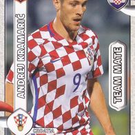 Panini Trading Card Fussball WM 2018 Andrej Kramaric Kroatien Nr. Cro 17 Team Mate
