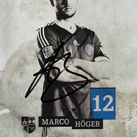 Marco Höger FC Schalke 04 Saison 2013 / 2014 Originalautogramm -al-