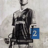 Tim Hoogland FC Schalke 04 Saison 2013 / 2014 Originalautogramm -al-