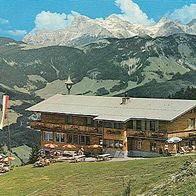 A 6380 St. Johann in Tirol Alpengasthof > Angerer Alm < um 1972